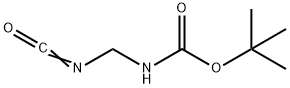 카르밤산,(이소시아네이토메틸)-,1,1-디메틸에틸에스테르(9CI)