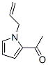 Ethanone, 1-[1-(2-propenyl)-1H-pyrrol-2-yl]- (9CI) Structure