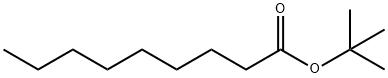 Nonanoic acid, 1,1-diMethylethyl ester Struktur