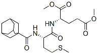 N-[N-(1-Adamantylcarbonyl)-L-methionyl]-L-glutamic acid dimethyl ester,28417-16-5,结构式