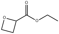 oxetane-2-carboxylic acid ethyl ester 化学構造式