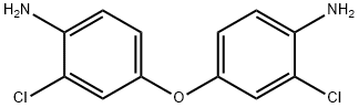 ビス(4-アミノ-3-クロロフェニル)エーテル 化学構造式