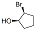 rel-2α*-ブロモシクロペンタン-1α*-オール 化学構造式