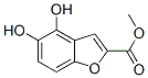 2-Benzofurancarboxylicacid,4,5-dihydroxy-,methylester(8CI) Struktur