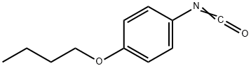 4-ブトキシフェニルイソシアナート 化学構造式