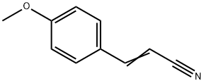 4-甲氧基肉桂腈,28446-68-6,结构式