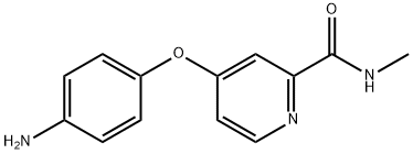 4-(4-Aminophenoxy)-N-methylpicolinamide Structure