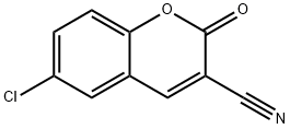 6-Chloro-3-cyanocoumarin Structure