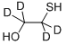 2-巯基乙醇-1,1,2,2-D4 结构式