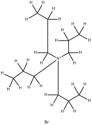 TETRAPROPYL-D28-AMMONIUM BROMIDE Structure
