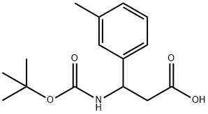 284493-57-8 3-(BOC-氨基)-3-(3-甲基苯基)丙酸