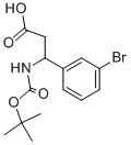 3-(3-BROMO-PHENYL)-3-TERT-BUTOXYCARBONYLAMINO-PROPIONIC ACID
