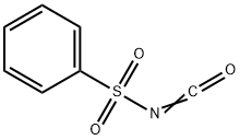 ベンゼンスルホニル イソシアナート 化学構造式