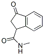 1-Indancarboxamide,  N-methyl-3-oxo-  (8CI) 化学構造式
