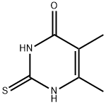 5,6-DIMETHYL-2-THIOURACIL Struktur