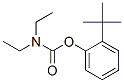 N,N-Diethylcarbamic acid 2-tert-butylphenyl ester Struktur