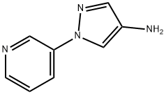 4-氨基-1-(吡啶-3-基)吡唑,28466-00-4,结构式