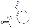 Acetamide,  N-(2-formyl-1-cyclohepten-1-yl)- Struktur