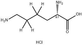 L-LYSINE-4,4,5,5-D4 HCL,284664-96-6,结构式