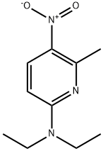6-(DIETHYLAMINO)-3-NITRO-2-PICOLINE Struktur