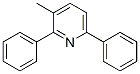 3-methyl-2,6-diphenylpyridine,28489-52-3,结构式