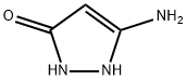 5-氨基-1H吡唑-3-酮, 28491-52-3, 结构式