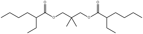 新戊二醇二(乙基己酸)酯, 28510-23-8, 结构式