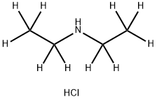 DIETHYL-D10-AMINE HYDROCHLORIDE Structure