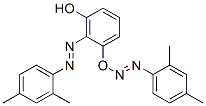 Resorcinol, bis(xylylazo)- 化学構造式