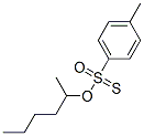 对甲苯硫代磺酸己酯, 28519-32-6, 结构式