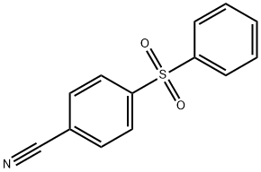 4-(phenylsulfonyl)benzonitrile Structure
