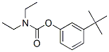 (3-tert-butylphenyl) N,N-diethylcarbamate Structure