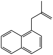 2-メチル-3-(1-ナフチル)-1-プロペン 化学構造式