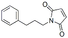 N-(3-フェニルプロピル)マレインイミド 化学構造式