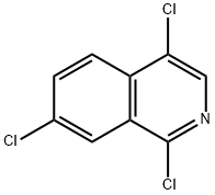 1,4,7-Trichloroisoquinoline Struktur
