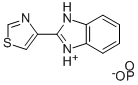 ホスフィン酸/2-(4-チアゾリル)-1H-ベンゾイミダゾール 化学構造式