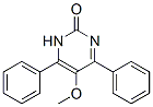 5-Methoxy-4,6-diphenylpyrimidin-2(1H)-one Structure