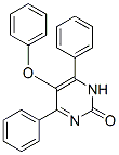 5-Phenoxy-4,6-diphenylpyrimidin-2(1H)-one Struktur