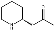 1-[(R)-2-ピペリジニル]-2-プロパノン 化学構造式