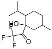 Trifluoroacetyl-menthol Struktur