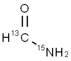 FORMAMIDE-13C  15N  99% CHEMICAL PURITY& 化学構造式