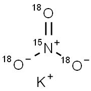 POTASSIUM NITRATE-15N-18O3  98+ ATOM %