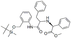 285996-39-6 Benzeneacetic acid, alpha-[[2-[[2-[[[(1,1-dimethylethyl)dimethylsilyl]oxy]methyl]phenyl]amino]-2-oxo-1-(phenylmethyl)ethyl]amino]-, methyl ester, (alphaS)- (9CI)