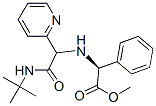 벤젠아세트산,알파-[[2-[(1,1-디메틸에틸)아미노]-2-옥소-1-(2-피리디닐)에틸]아미노]-,메틸에스테르,(alphaS)-(9CI)