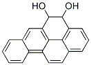 4,5-dihydroxy-4,5-dihydrobenzo(a)pyrene Struktur