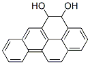 4,5-dihydroxy-4,5-dihydrobenzo(a)pyrene Structure