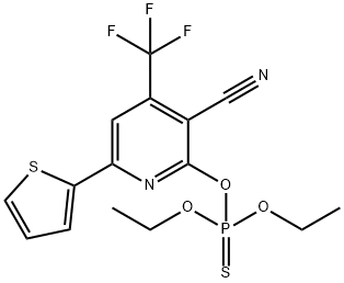 286435-85-6 2-[(DIETHOXYPHOSPHOROTHIOYL)OXY]-6-(2-THIENYL)-4-(TRIFLUOROMETHYL)NICOTINONITRILE