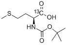 L-METHIONINE-1-13C  N-T BOC DERIVATIVE Structure