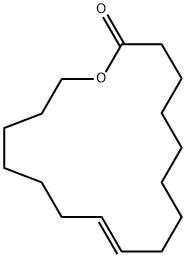 (Z)-氧代环十七碳-8-烯-2-酮, 28645-51-4, 结构式