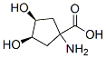 Cyclopentanecarboxylic acid, 1-amino-3,4-dihydroxy-, (3R,4S)- (9CI),286470-54-0,结构式